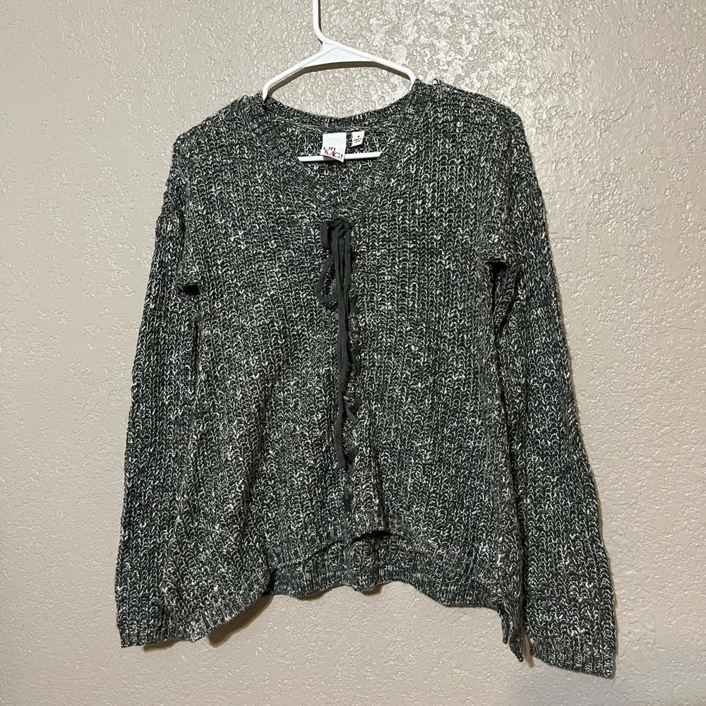 Dark Grey Knitted Long Sleeve ; OhMG